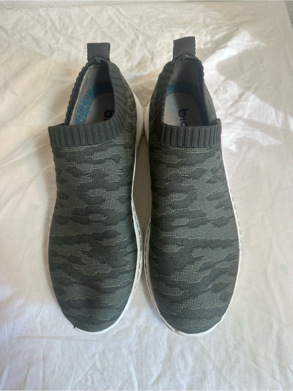 Bionica Camo Lightweight Slip On running Shoes Size 8.5